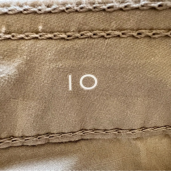 St. John’s Bay Two Pairs Embroidered Drawstring Shorts Khaki/Blue, Women’s 10 - Picture 11 of 13